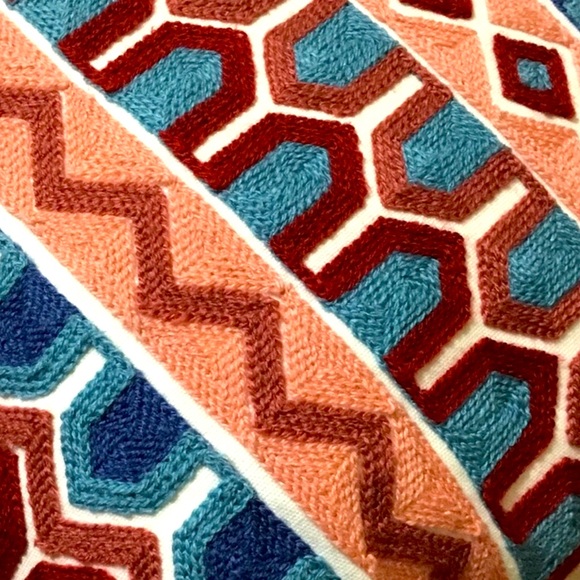 JCPENNEY HOME Ogee Embroidery Rectangular Throw Pillow - Picture 2 of 6